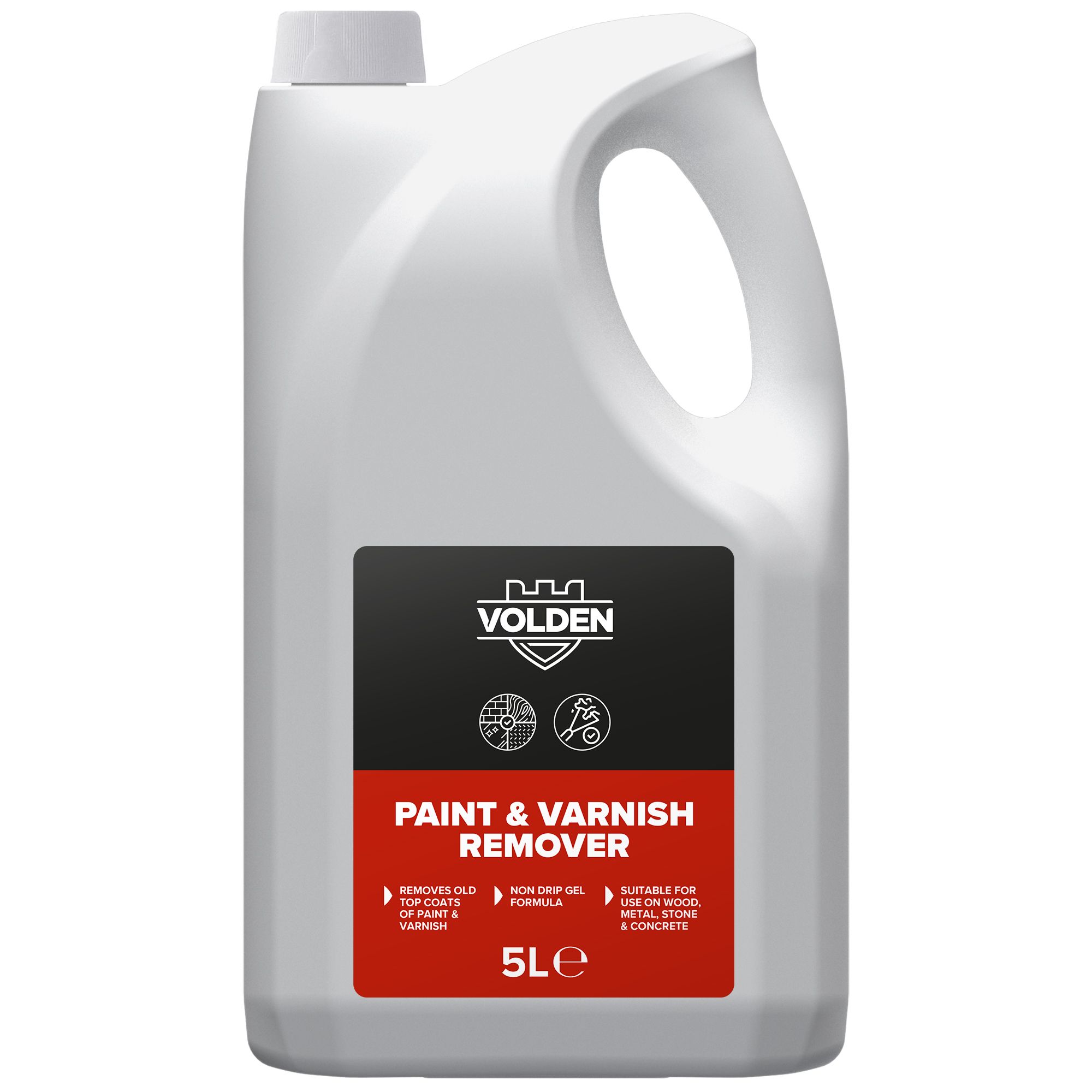 Product image for Volden TX10 Paint &amp; varnish remover, 5L 5m²