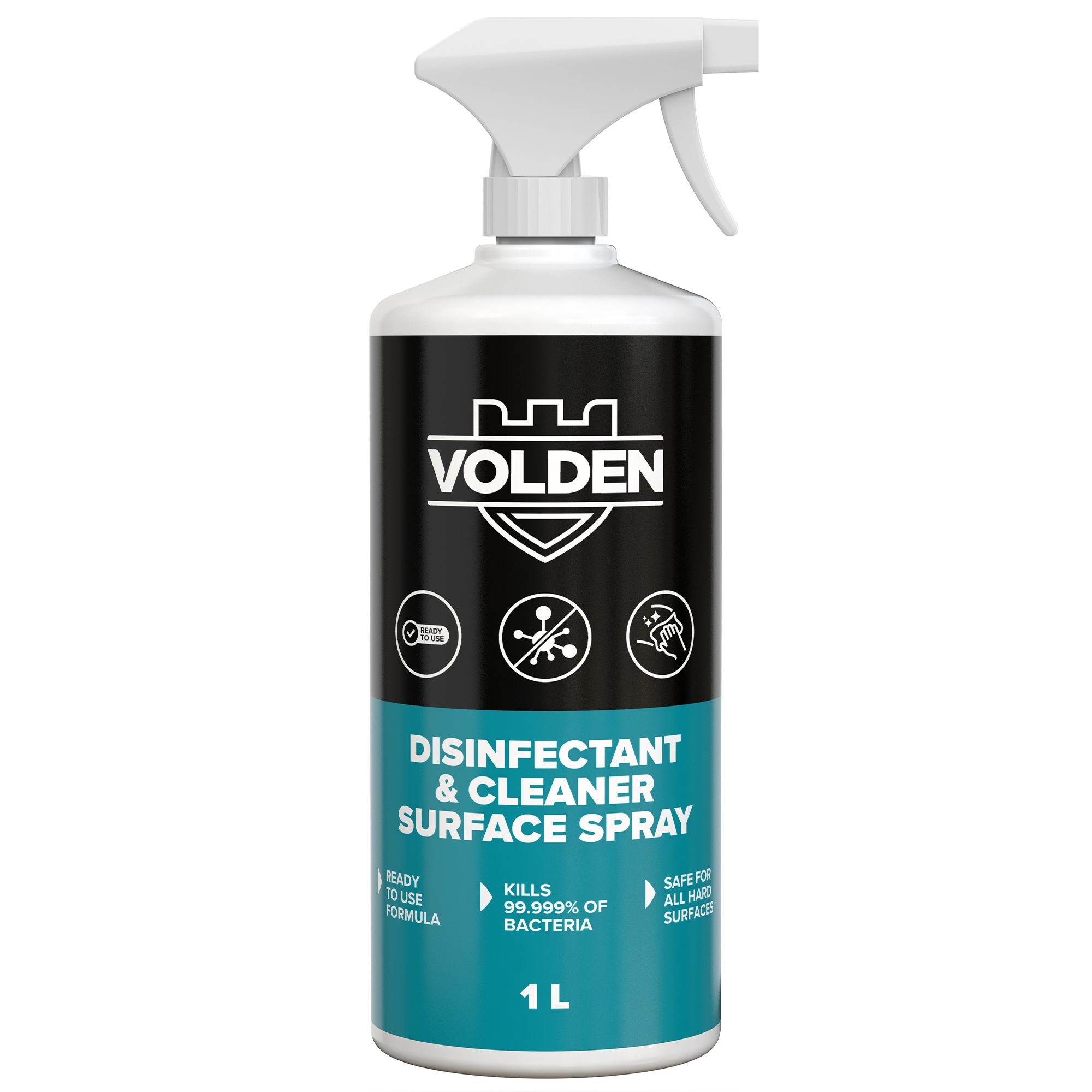 Volden Unfragranced Anti-bacterial Disinfectant, 1L | DIY at B&Q