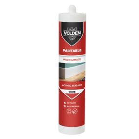Volden White Acrylic-based General-purpose Sealant, 300ml