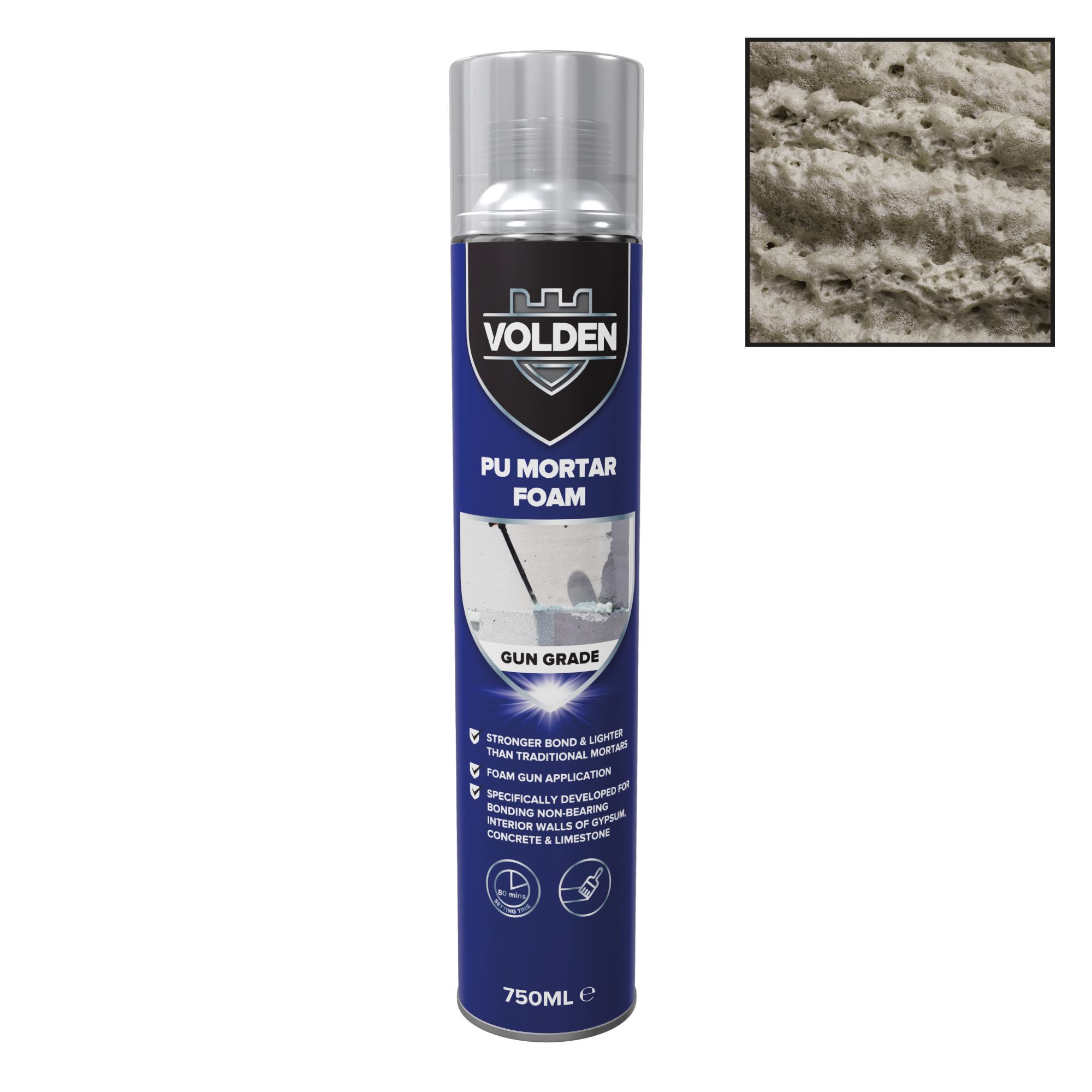 Volden Yellow Mortar foam