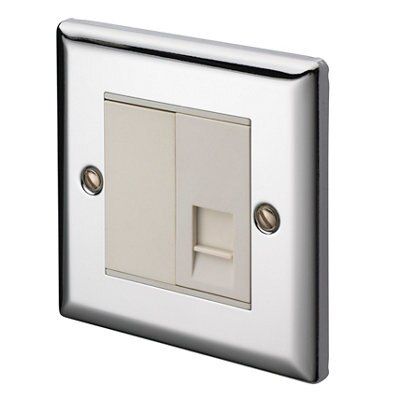 Volex 1 gang Telephone socket