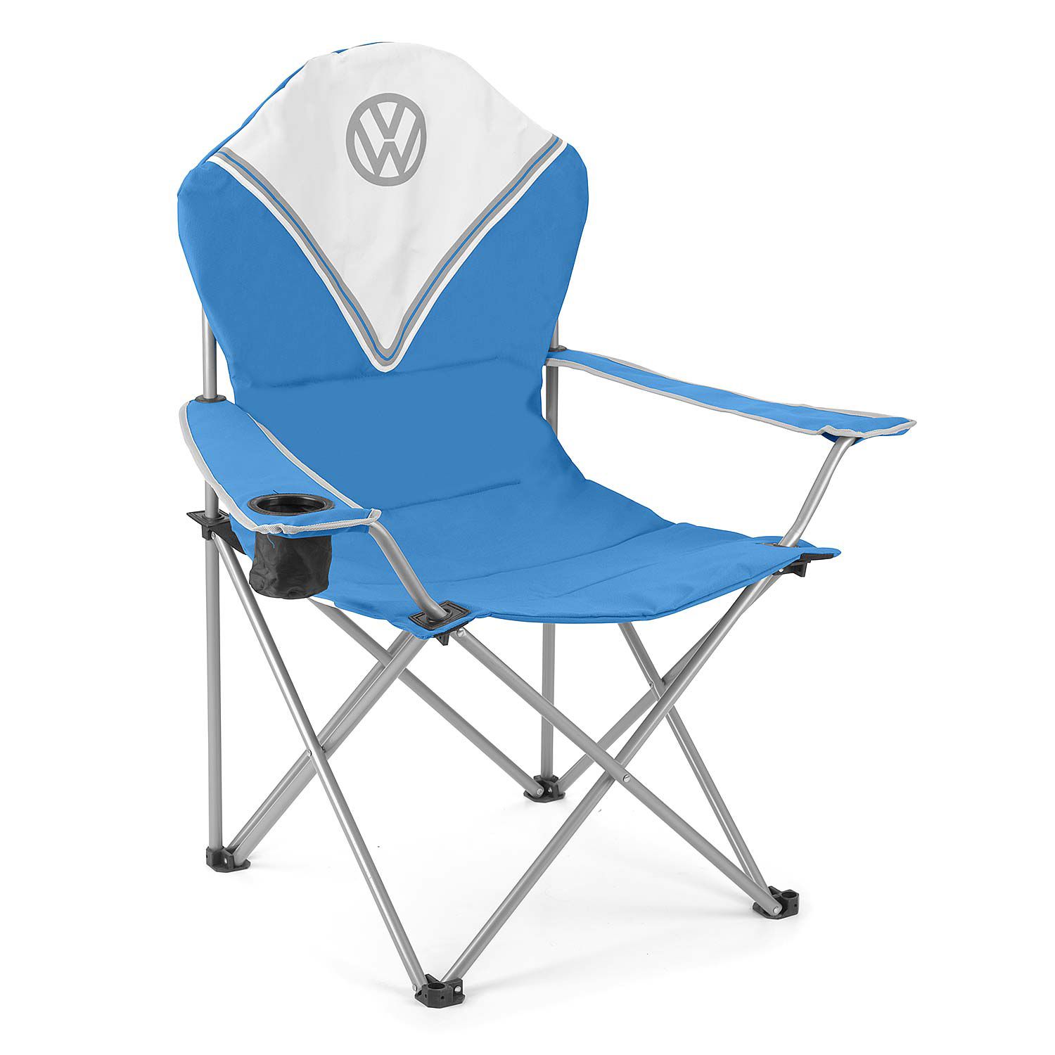 Volkswagen Blue Foldable Camper van Chair DIY at B Q