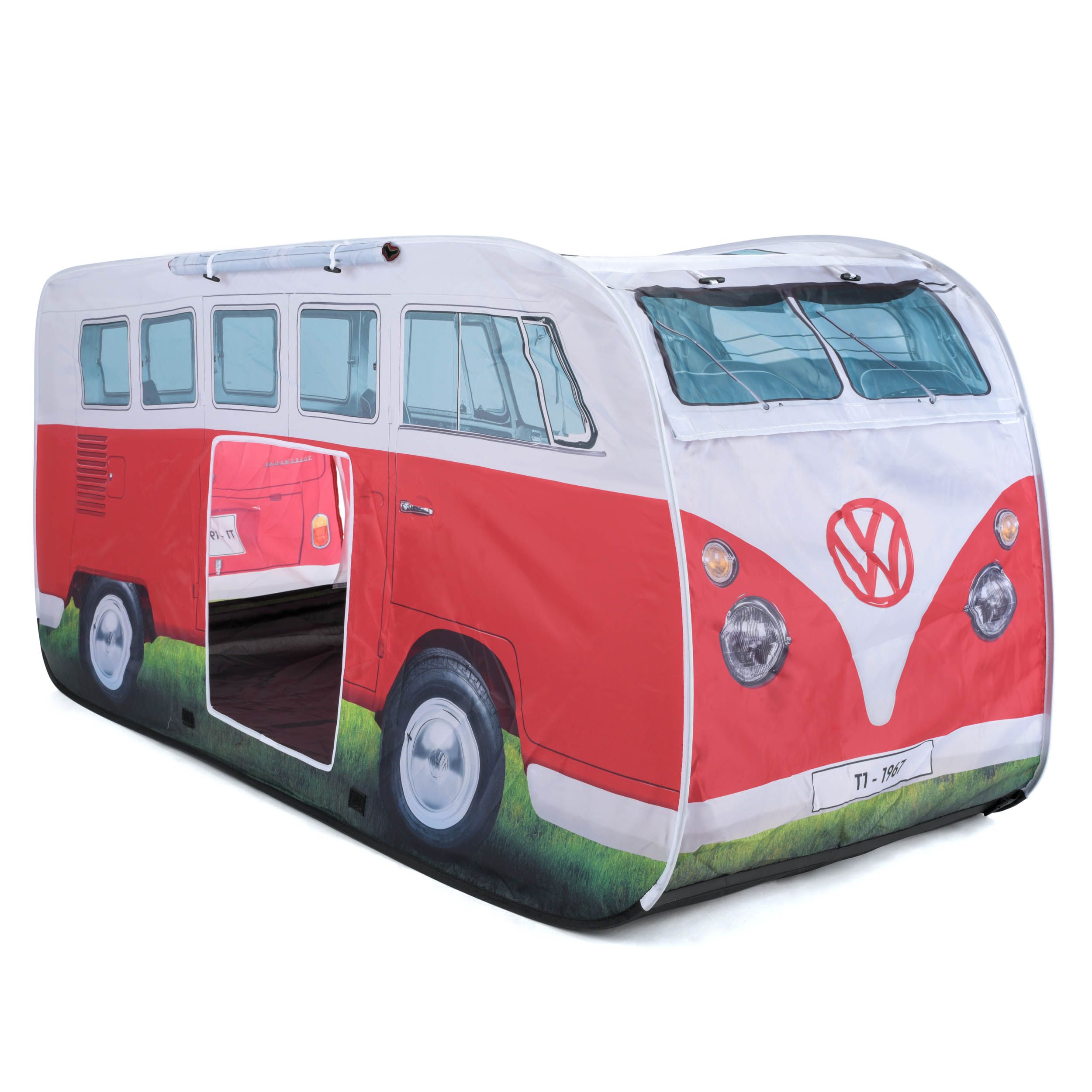 Volkswagen Red Camper van Pop up 3-man Tent