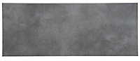 Voyage Anthracite Gloss Stone effect Ceramic Wall Tile Sample