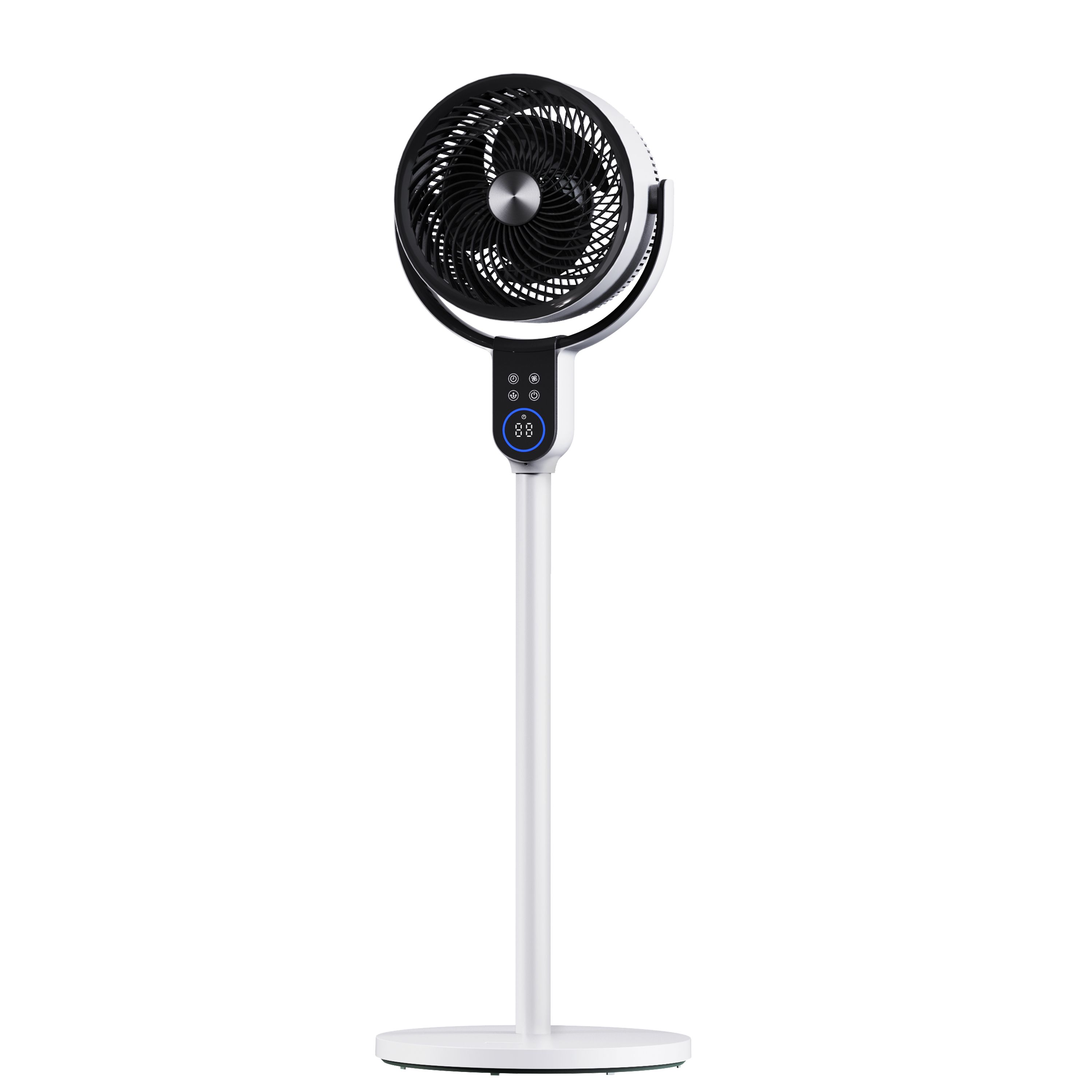 Vybra White 13" Cooling VS001-CF Pedestal fan