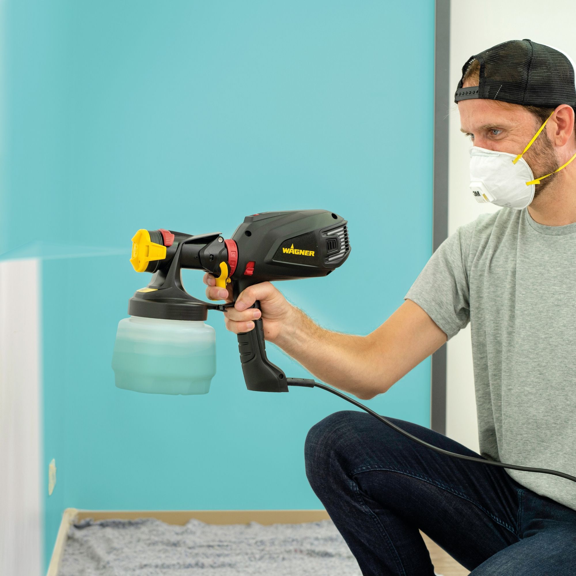 Wagner 12V Corded HVLP paint sprayer - W 575