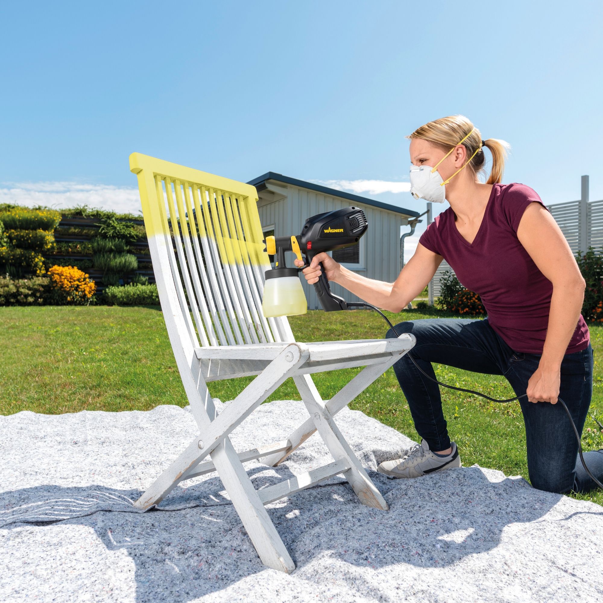 Wagner 12V Corded HVLP paint sprayer - W 575