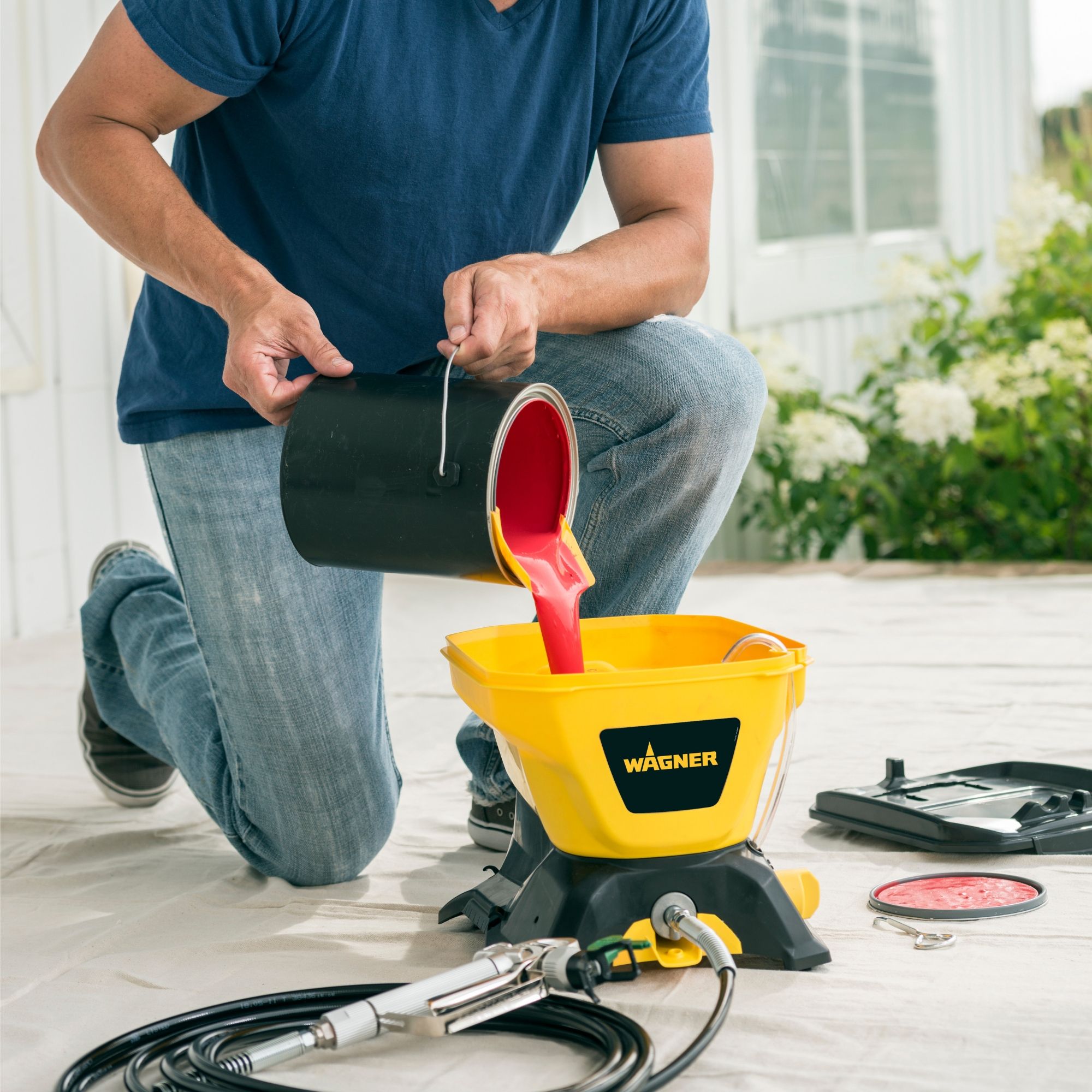 Wagner Control 7V 350W Multi purpose Airless paint sprayer 150 M