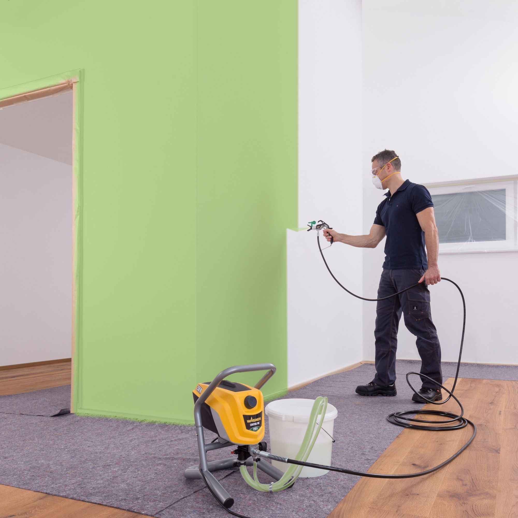 Wagner Control Pro 230V 550W Multi purpose Airless paint sprayer 250 M