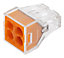 Wago 773 series Orange 24A 4 way Wire connector, Pack of 100