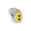Wago 773 series Yellow 24A 2 way Wire connector, Pack of 100