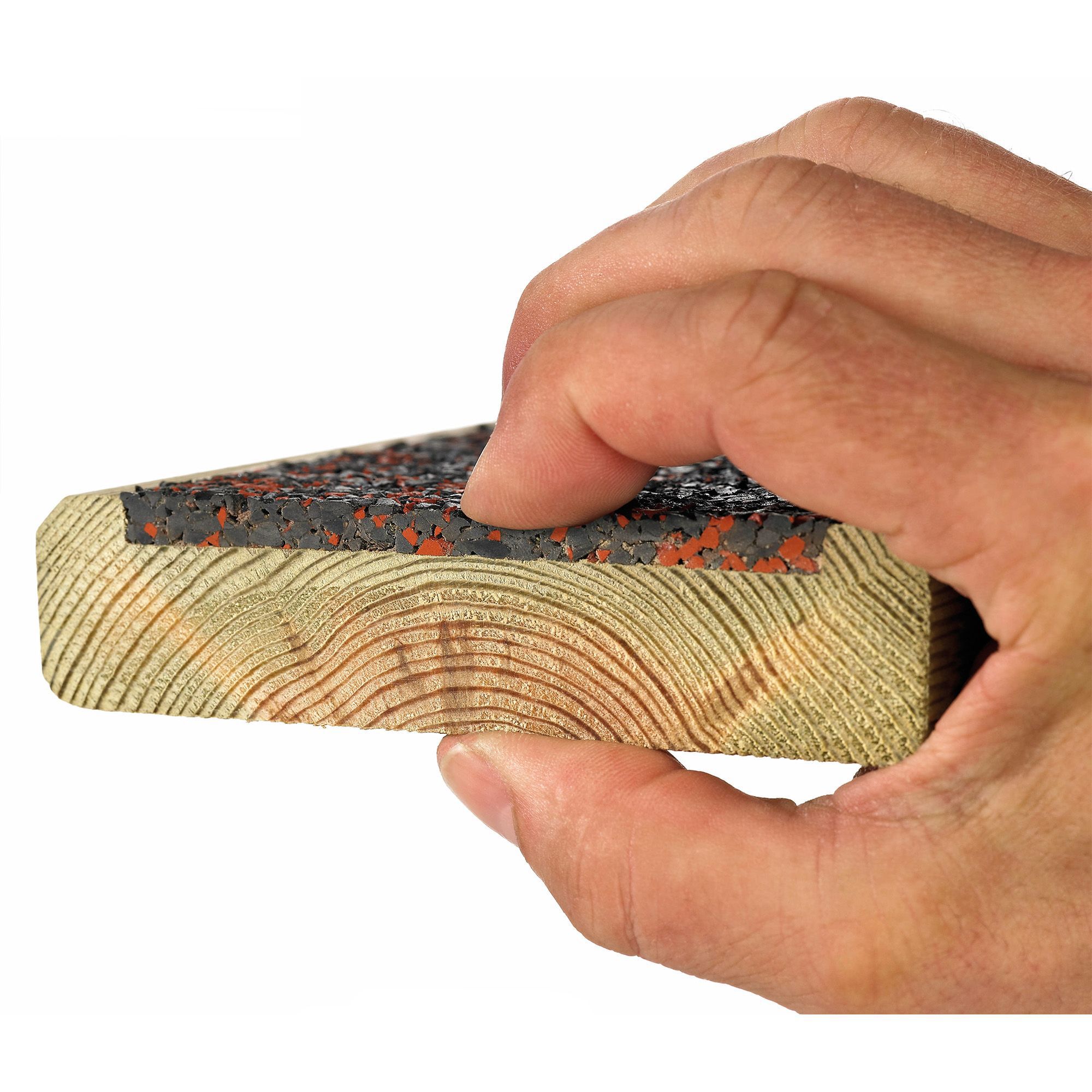 Walksure Spruce Deck board (L)2.1m (W)120mm (T)28mm, Pack of 5
