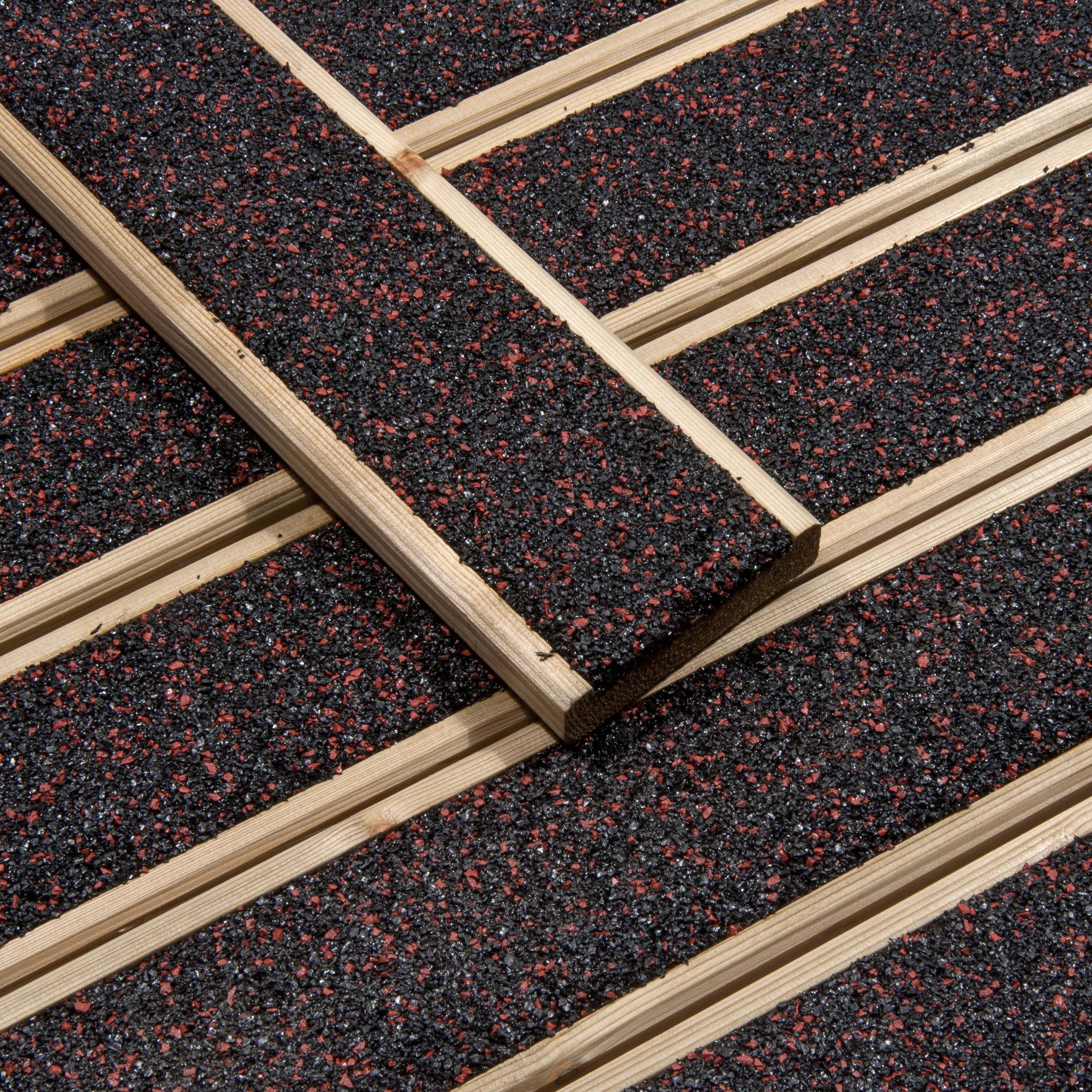 Walksure Spruce Deck board (L)2.1m (W)120mm (T)28mm, Pack of 5