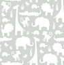 Wallpops Grey It's a jungle in here Smooth Wallpaper