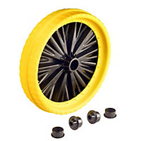 Walsall Puncture-proof Wheel, (Dia)350mm (W)80mm