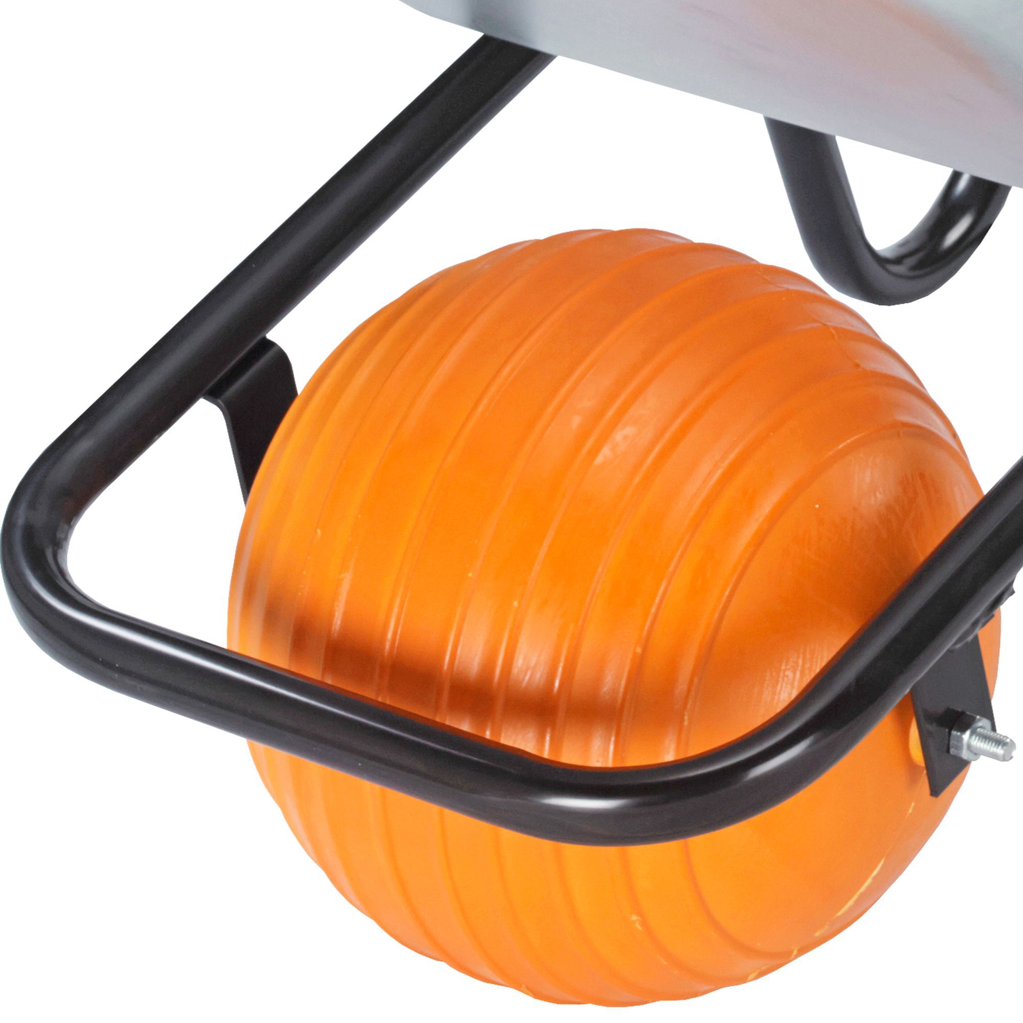Walsall Steel 90L Heavy duty Puncture resistant wheel Ballbarrow, 14kg