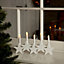 Warm white LED Star Christmas decoration