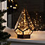 Warm white LED Terrarium Single Christmas light