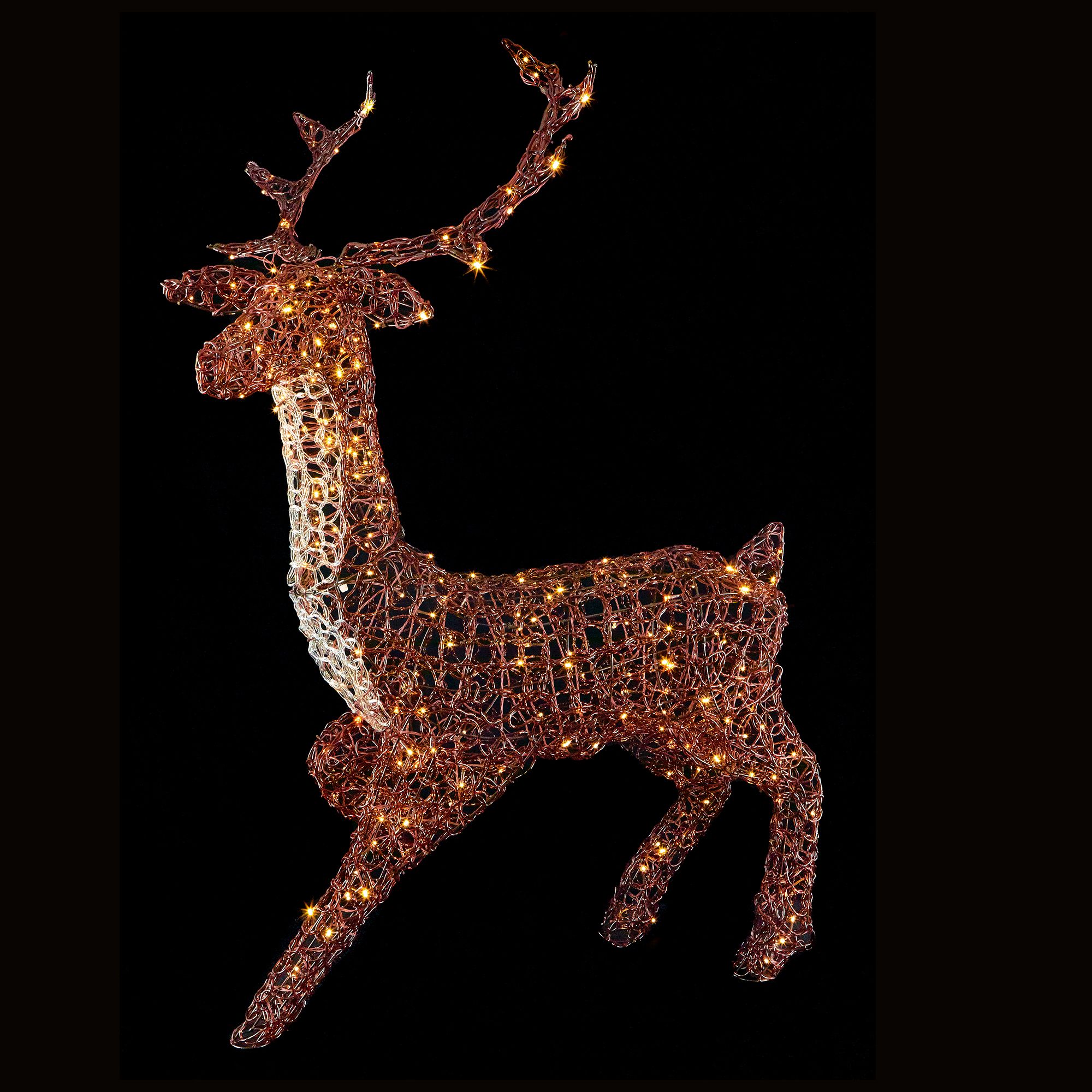 Warm White Reindeer LED Electrical christmas decoration