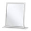 Warwick White Rectangular Framed Mirror (H)50.5cm (W)48cm