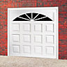 Washington Retractable Glazed Garage door, (H)2134mm (W)2286mm