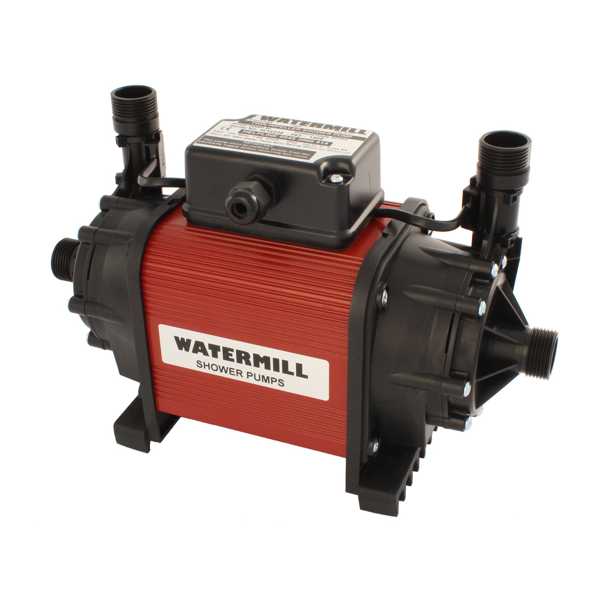 Watermill 1.5 bar Shower pump (W)220mm at B&Q