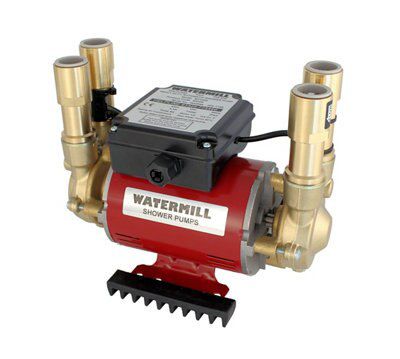 Watermill BP100D 3 bar Shower pump (H)219mm (W)145mm (L)258mm
