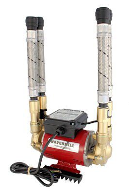Watermill BP100D 3 bar Shower pump (H)219mm (W)145mm (L)258mm