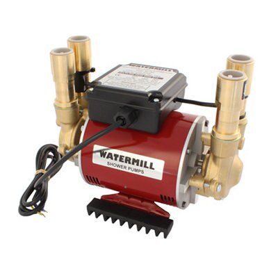 Watermill BP100D Twin 3 bar Shower pump (H)265mm (W)220mm (L)340mm