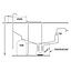 Watermill WASP50 1.5 bar Shower pump (H)190mm (W)220mm (L)340mm