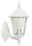 Waterville White Mains-powered Outdoor Wall light