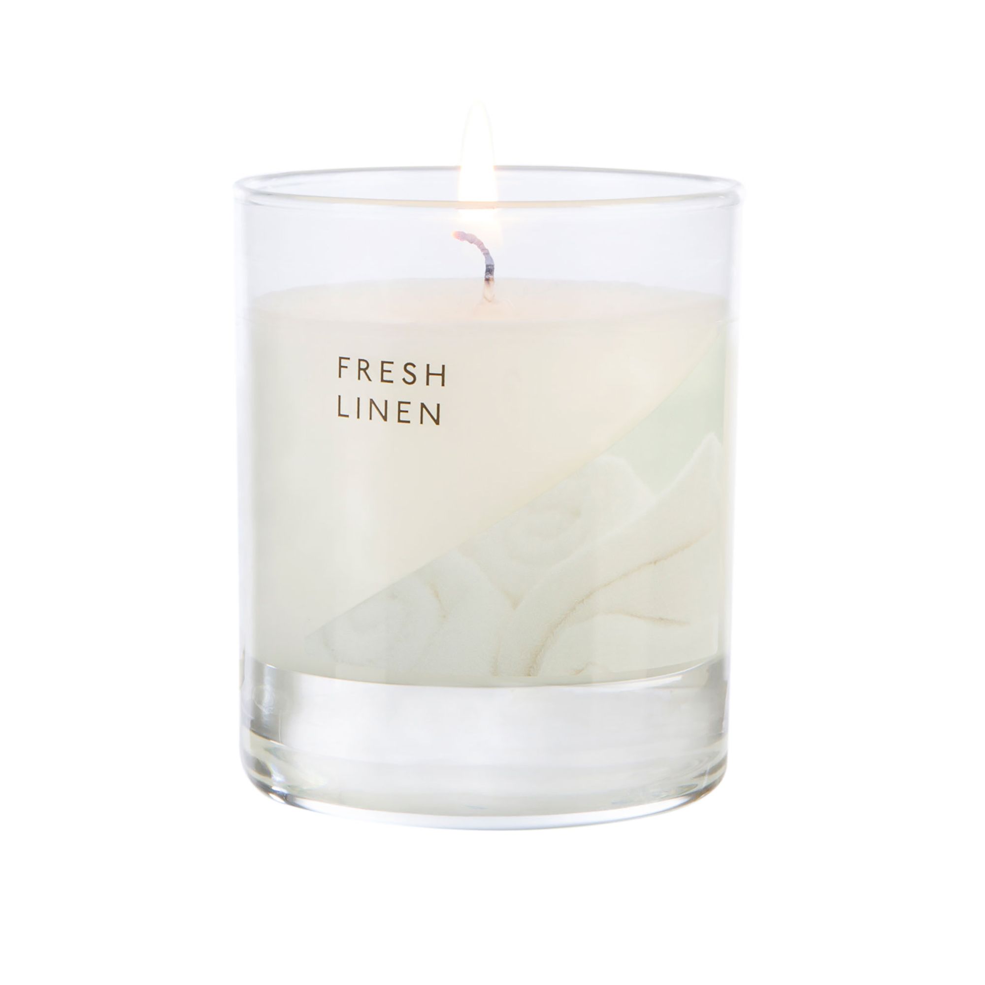 Wax fill Fresh Linen Small Jar candle