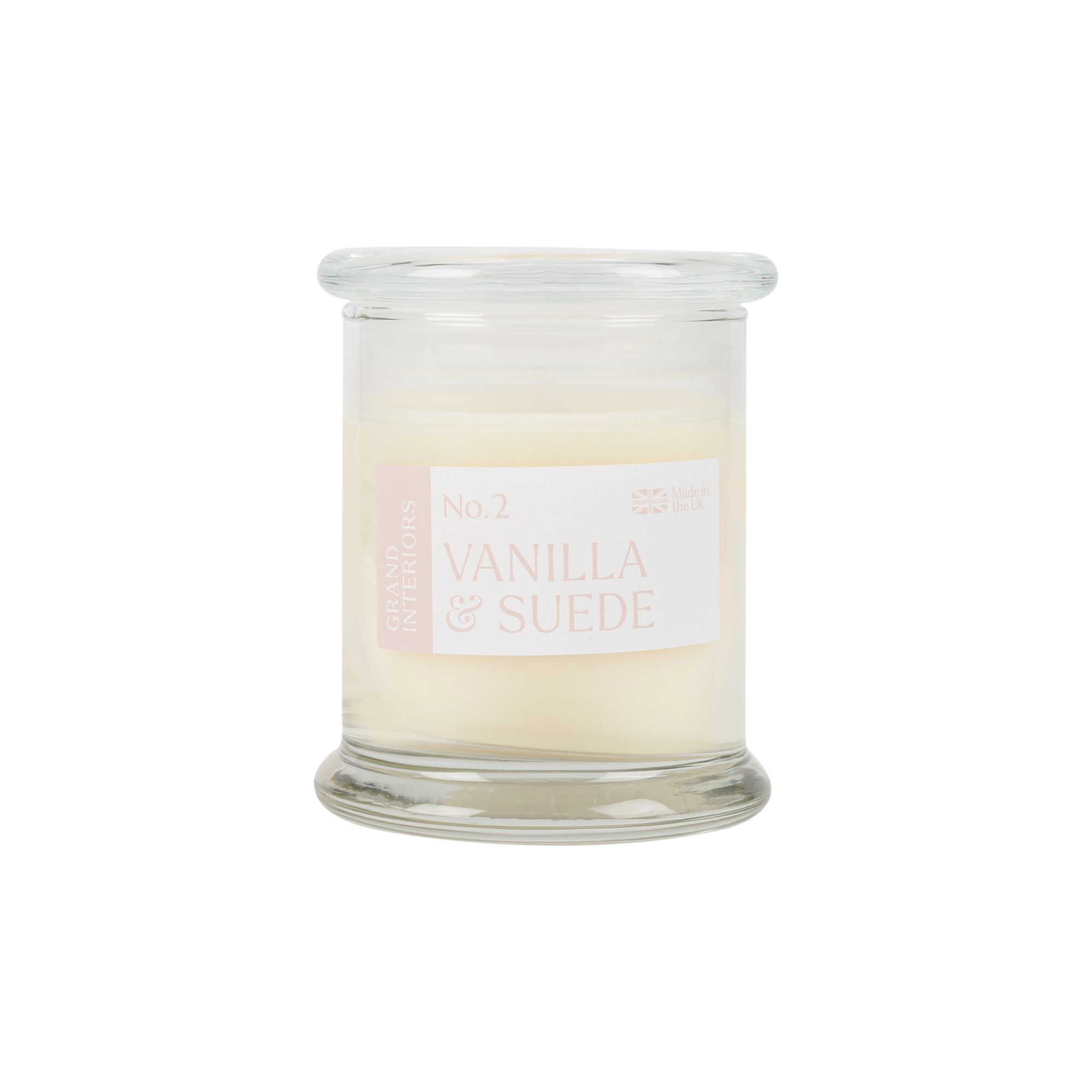 Wax lyrical Cream Vanilla & suede Medium Jar candle, 772g