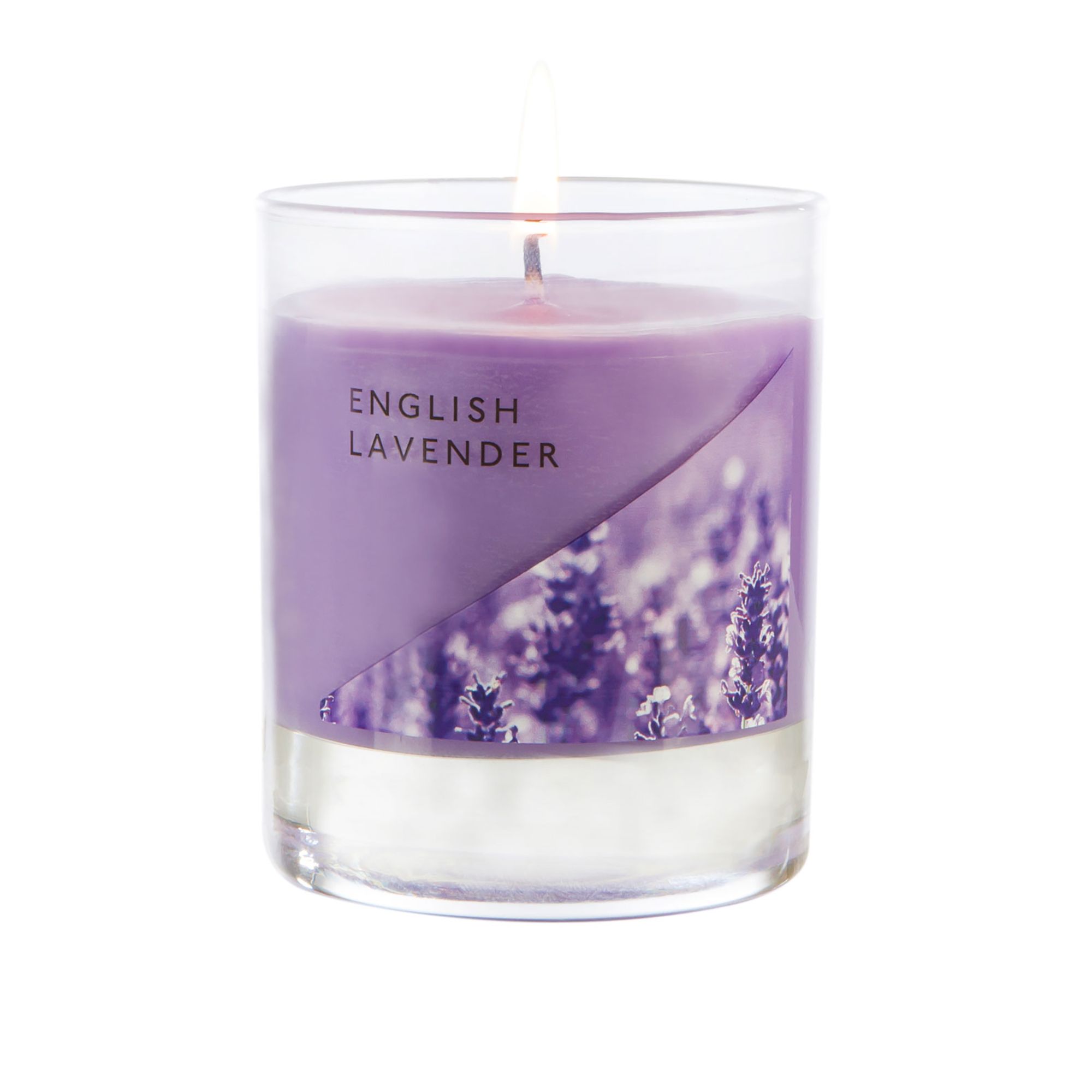 Wax Lyrical English Lavender Jar candle 398g DIY at B&Q