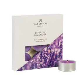 Wax lyrical English Lavender Small Tea lights, Pack of 9