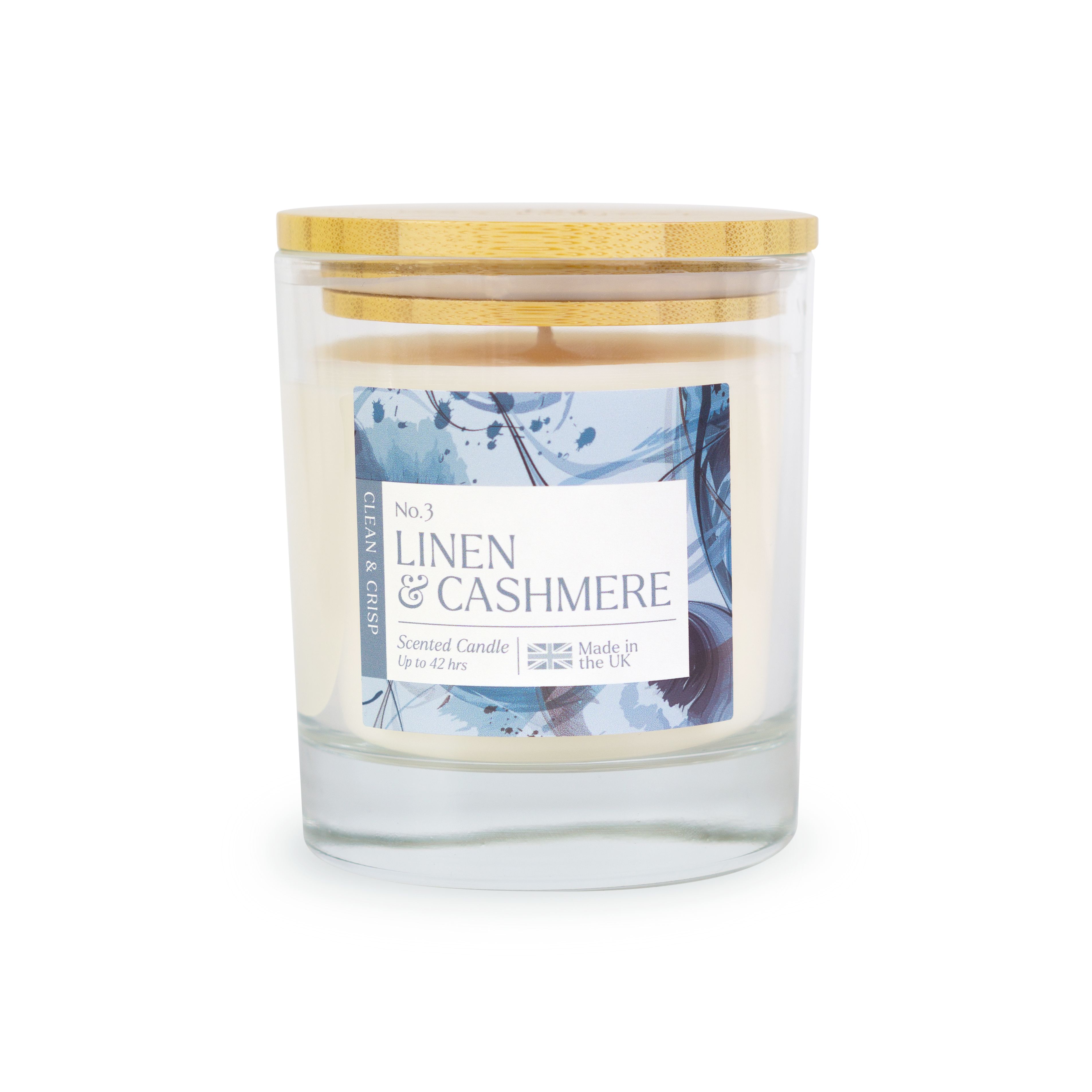 Wax Lyrical Linen & cashmere Medium Jar candle