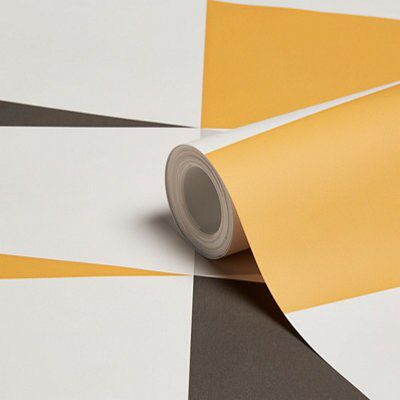 Wayne Hemingway Carnival Zest Geometric Smooth Wallpaper