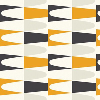 Wayne Hemingway Carnival Zest Geometric Smooth Wallpaper