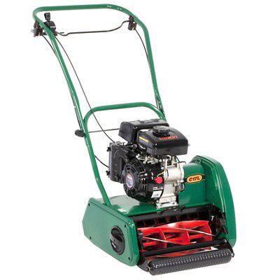 Petrol lawn best sale mower b&q