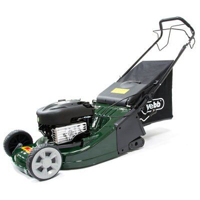 WEBB PETROL 19IN ROLLER MOWER