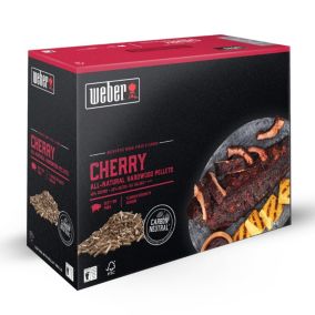 Weber All-natural Hardwood Cherry Wood pellets