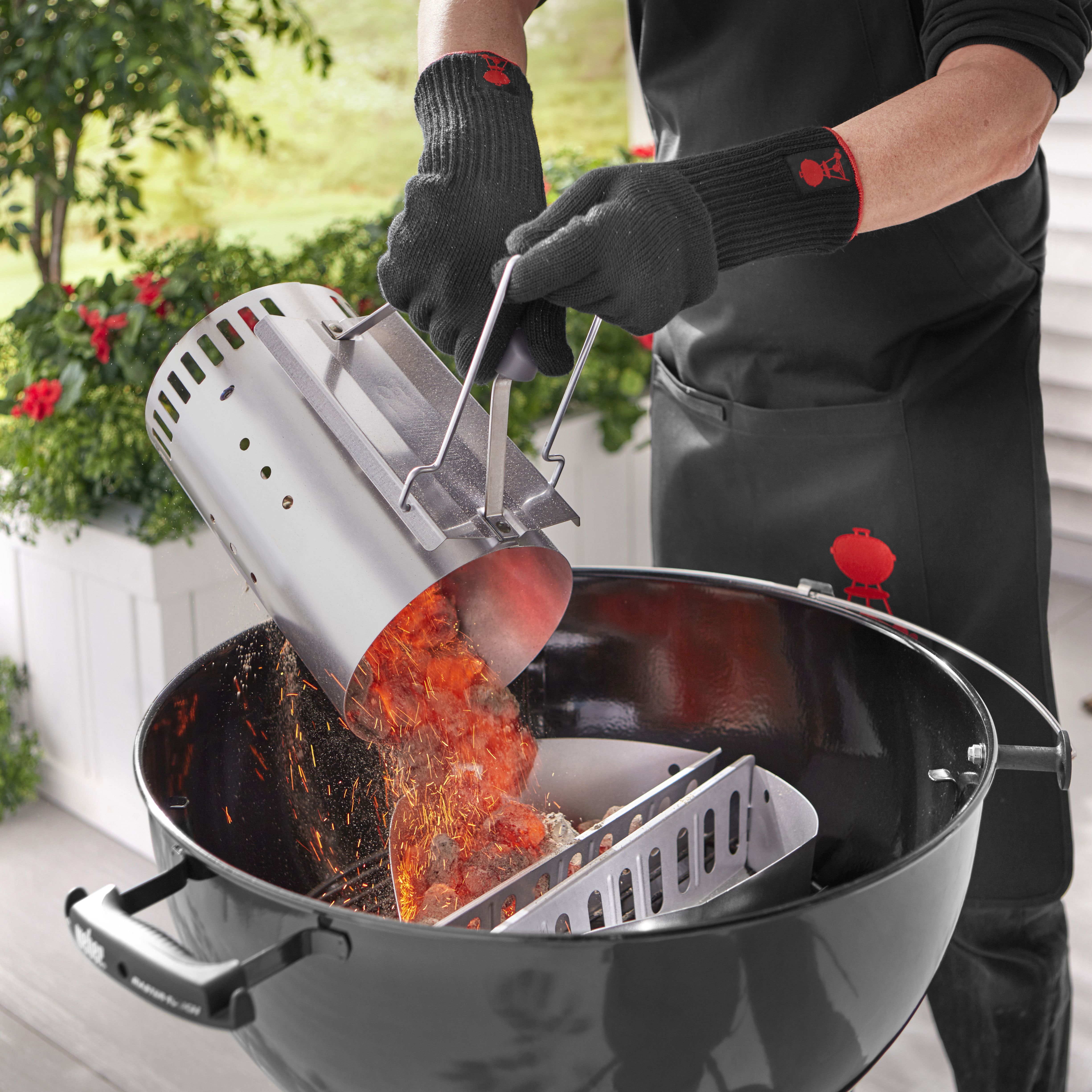 Weber Charcoal barbecue starter DIY at B Q