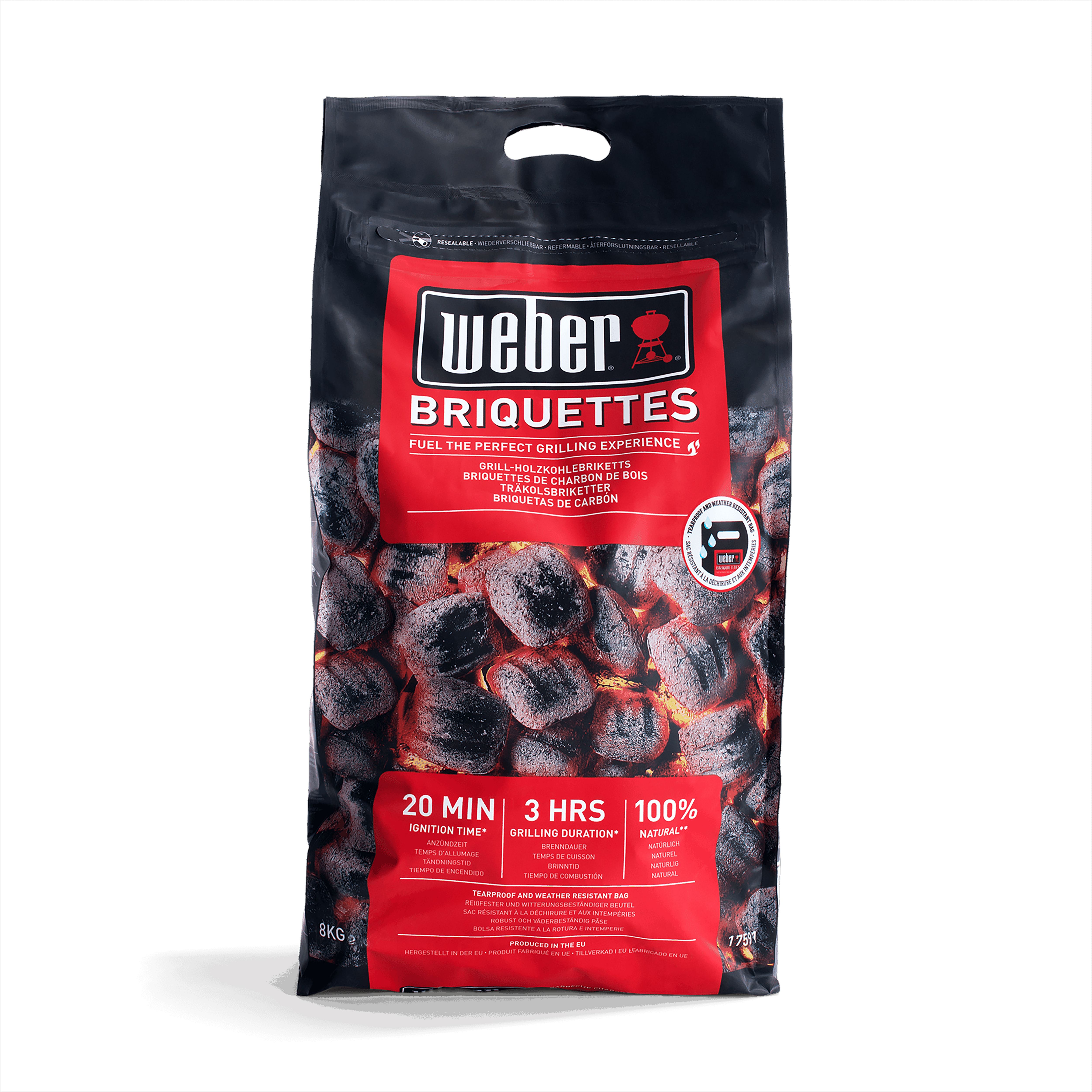 Weber Charcoal briquettes 8kg