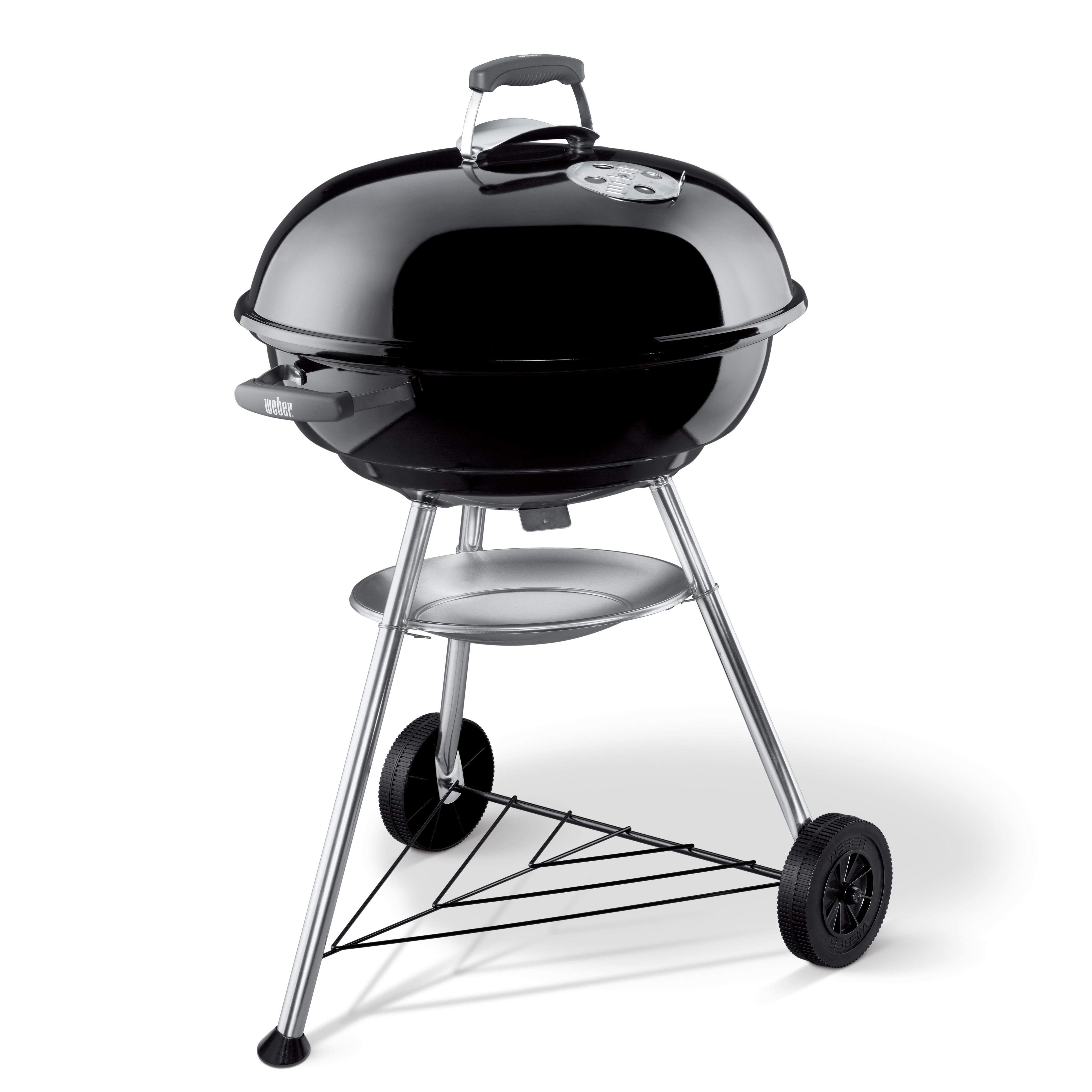 Weber Compact 1321004 Black Charcoal Barbecue (D) 630mm - 3