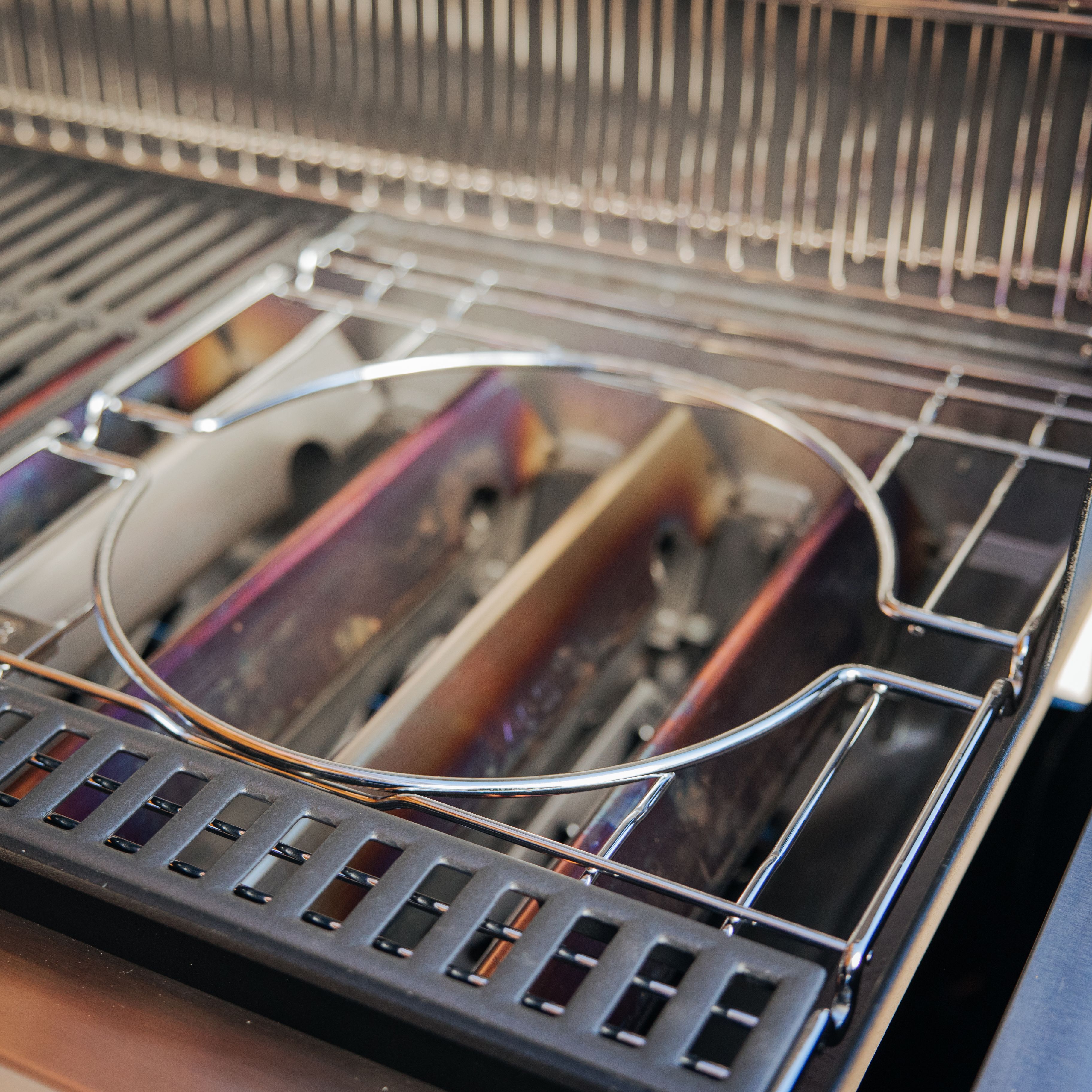 Weber Crafted Genesis Rectangular Stainless steel Barbecue grill expander 42.62cm(L) x 48cm(W) - 4