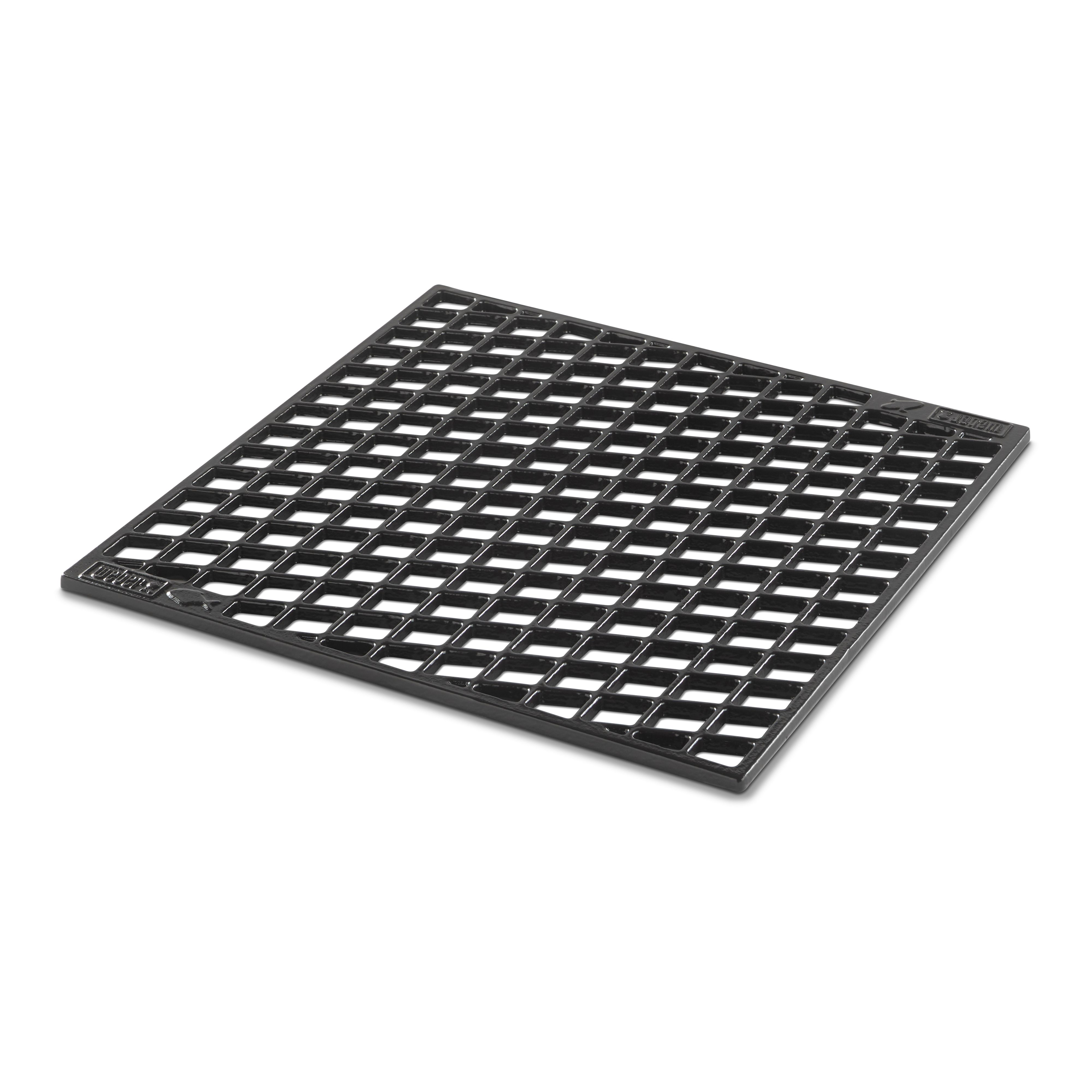 Weber Crafted Rectangular Cast iron Barbecue grate Dual sided 40.64cm(L) x 41.4cm(W)