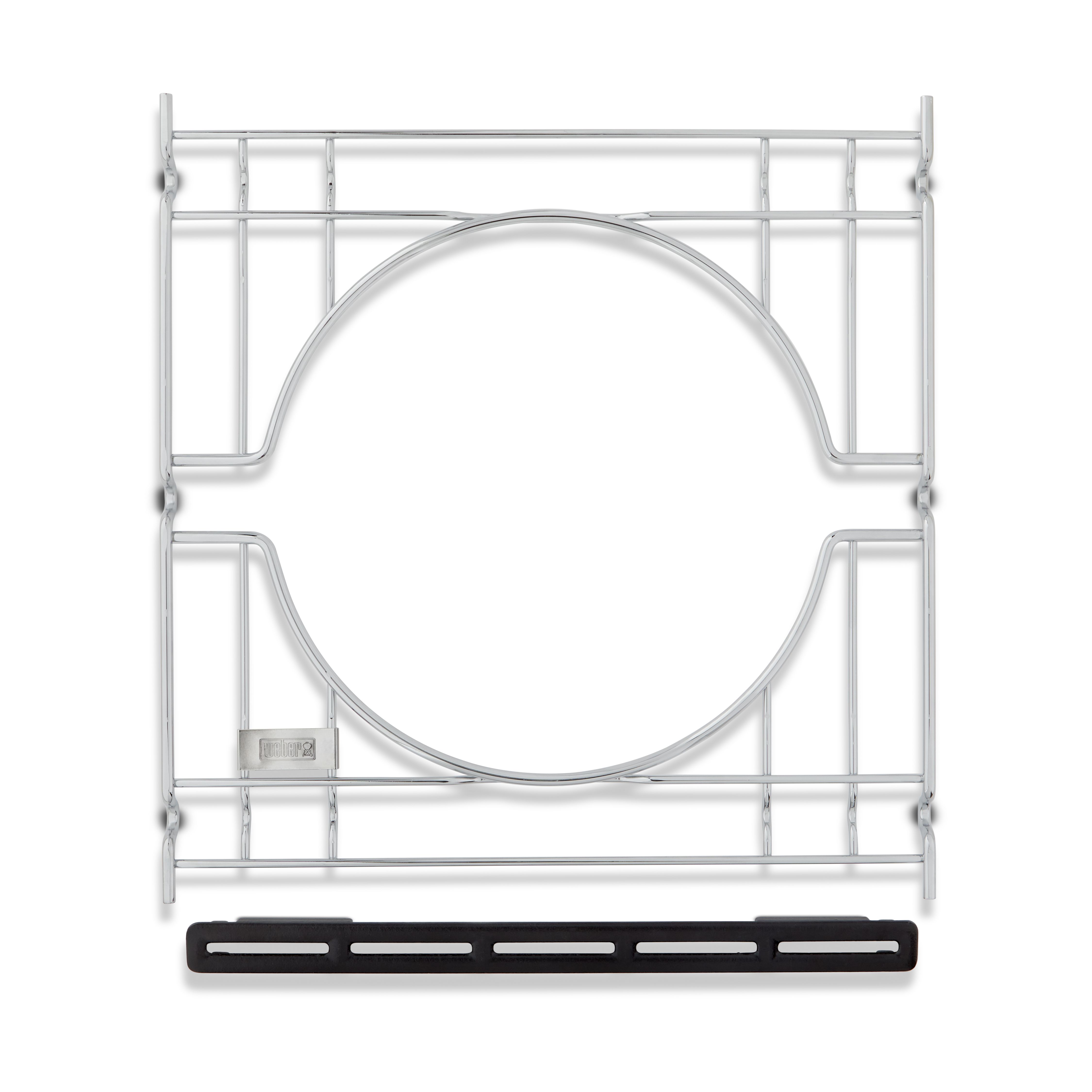Weber Crafted Stainless steel Barbecue grill expander 48cm(L) x 42.62cm(W)
