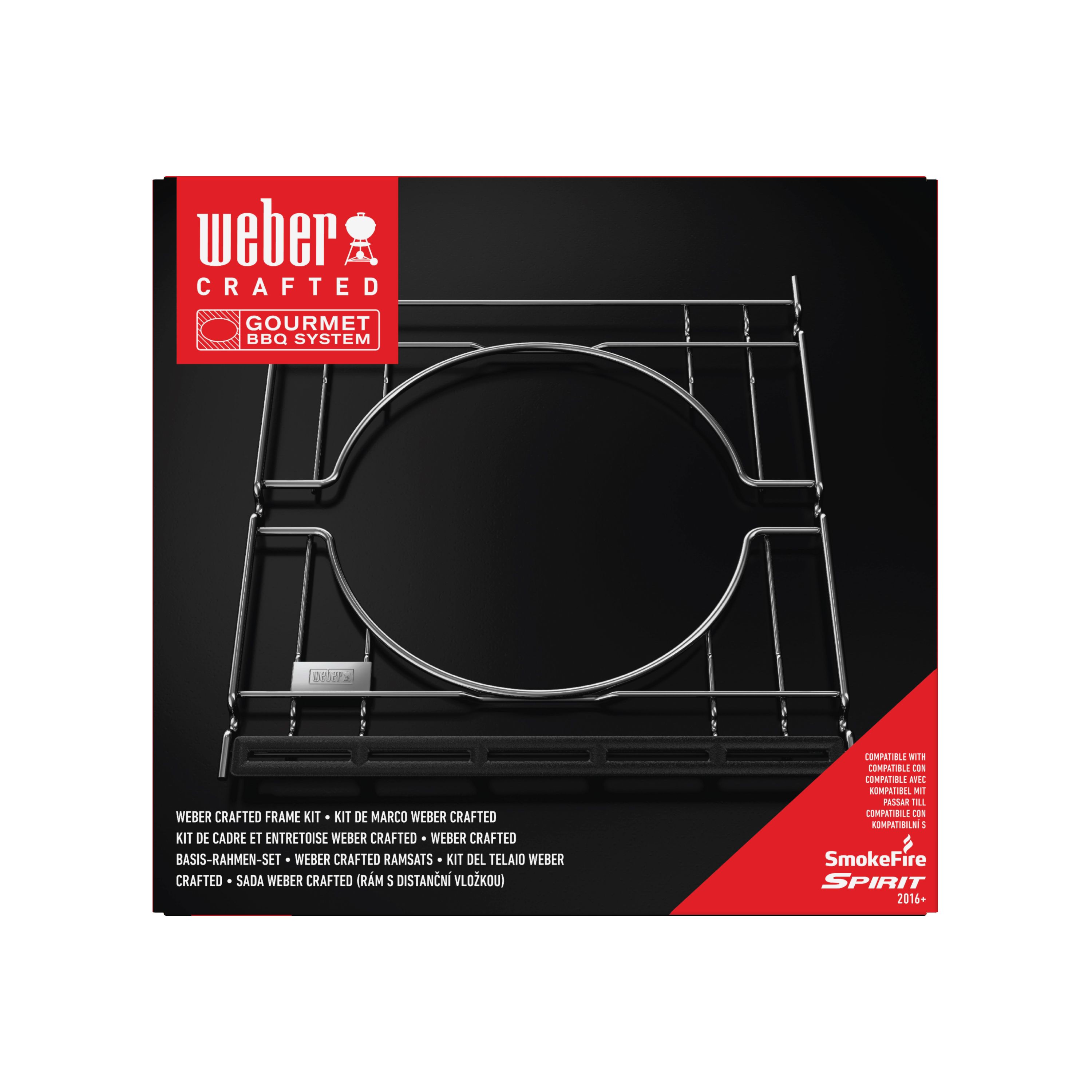 Weber Crafted Stainless steel Barbecue grill expander 48cm(L) x 42.62cm(W) - 4