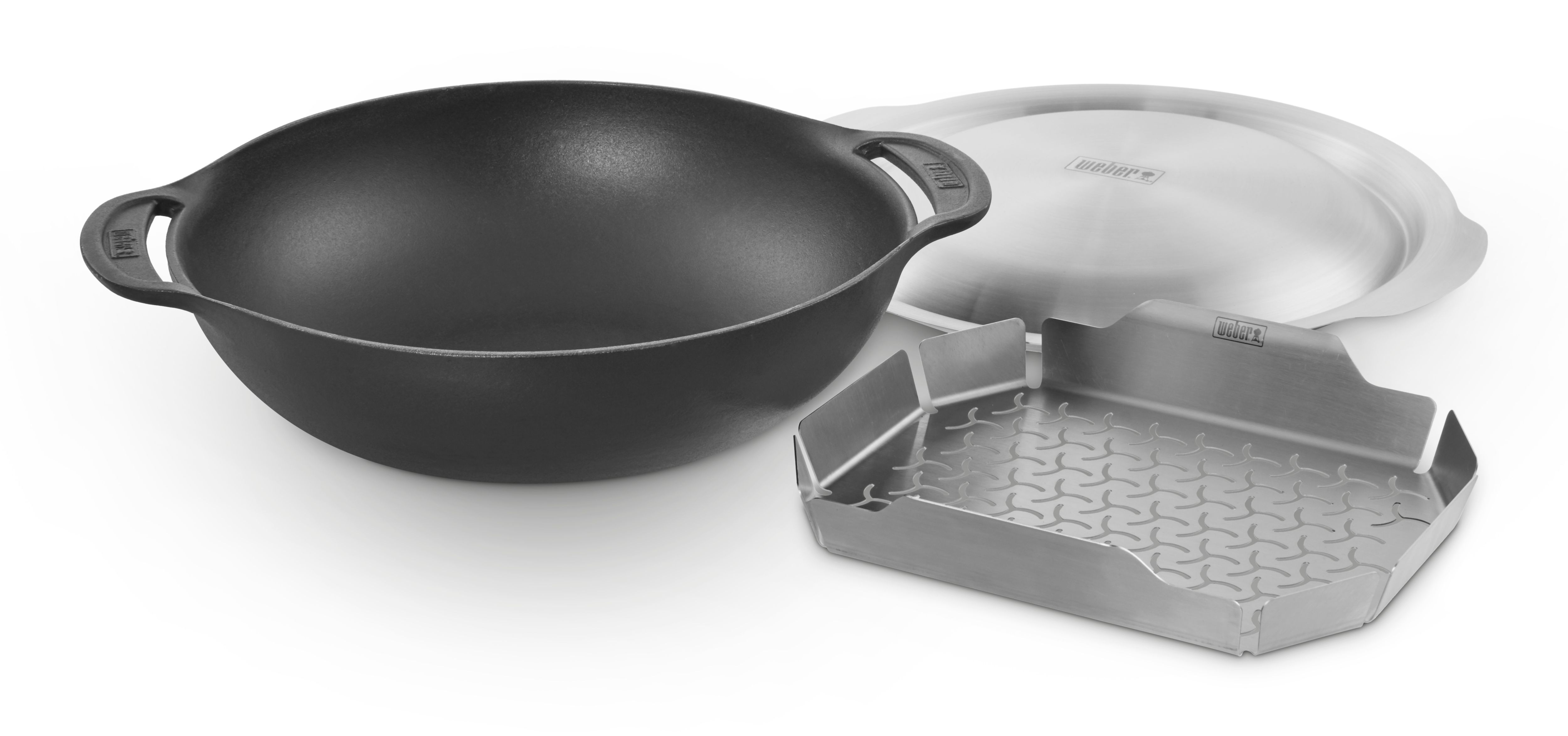 Weber GBS Cast iron & stainless steel Wok