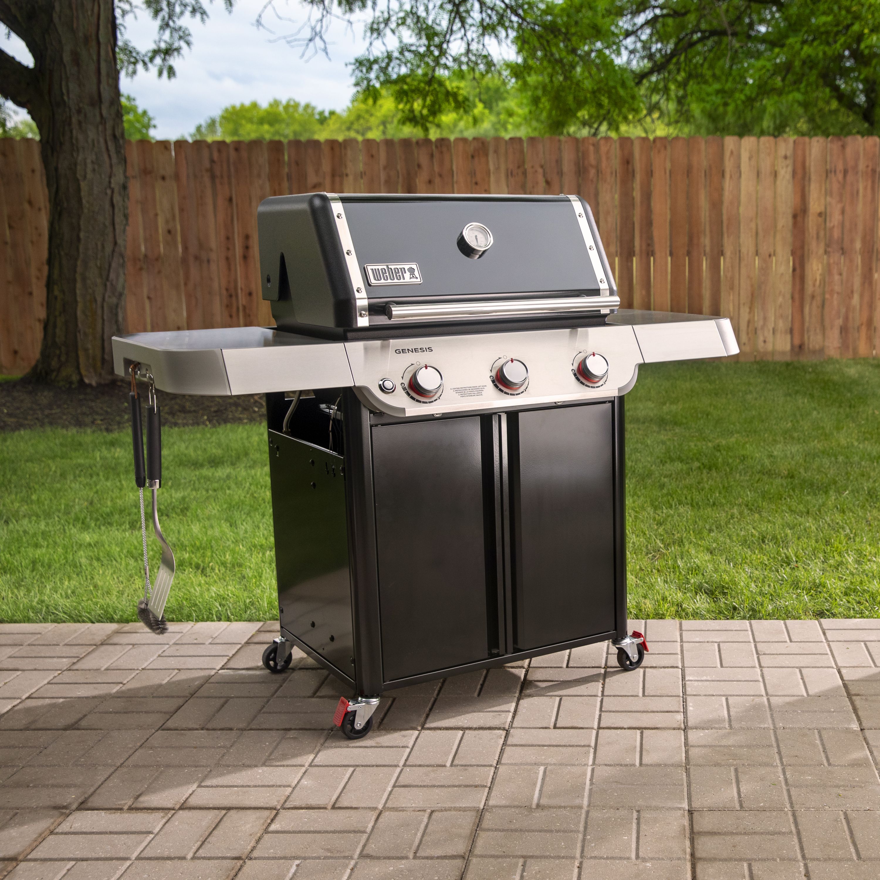 Weber Genesis E-315 Black 3 burner Gas Barbecue - 3